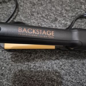 Backstage Black and Gold Hair Straightener